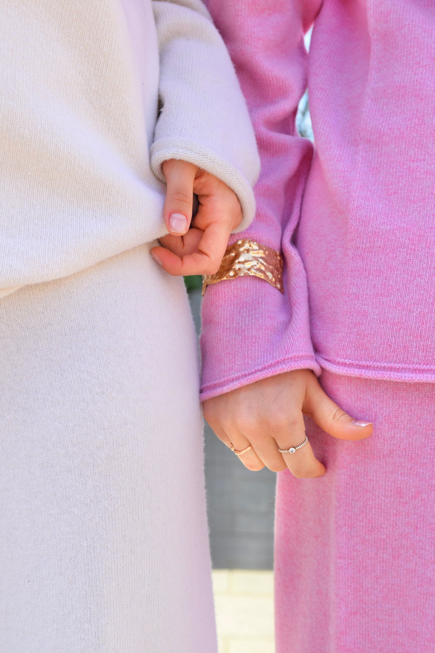 Travel Sweater Blush Pink