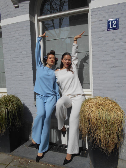 Travel Pants Sky Blue
