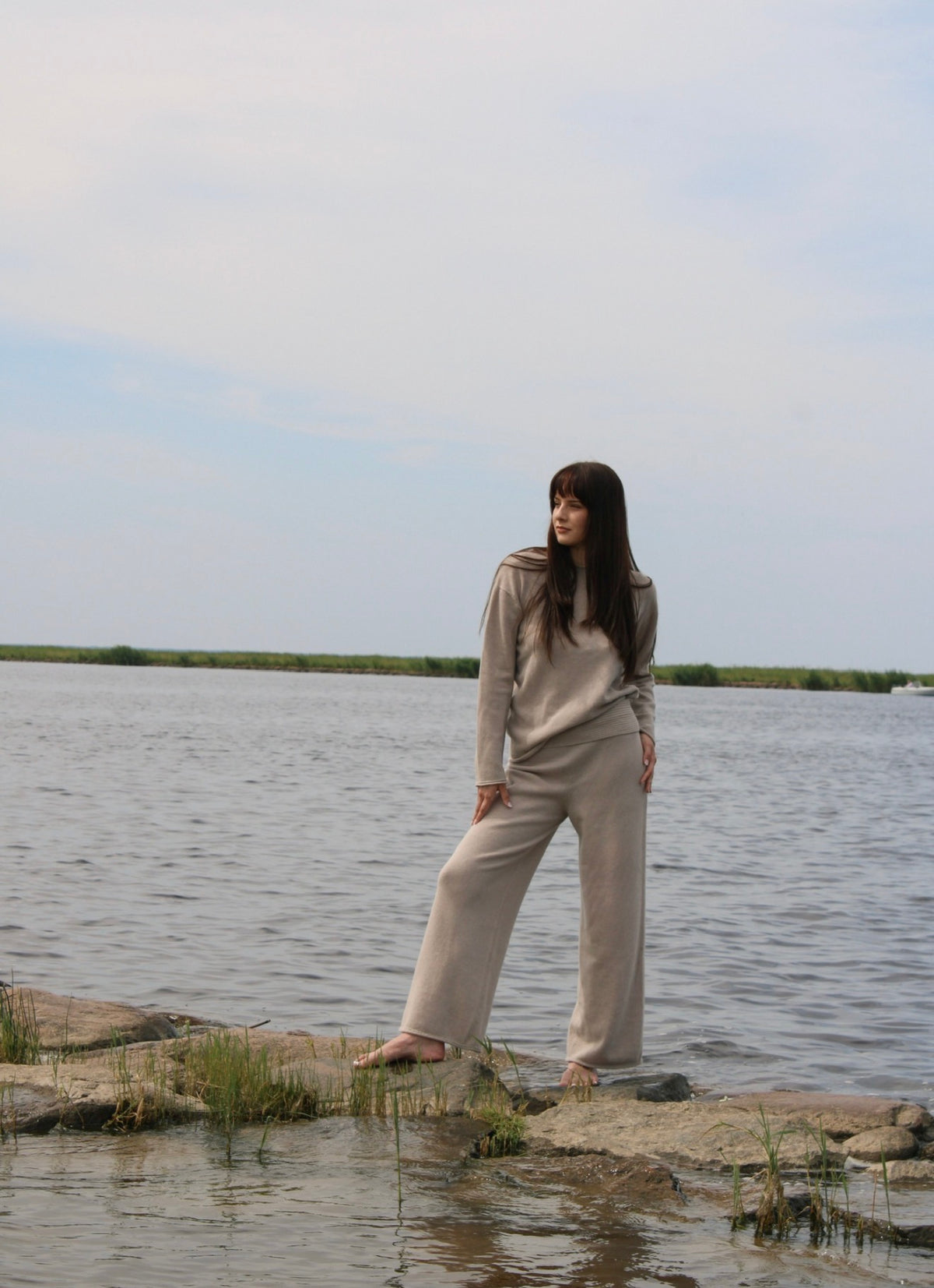 Travel Pants Cappuccino