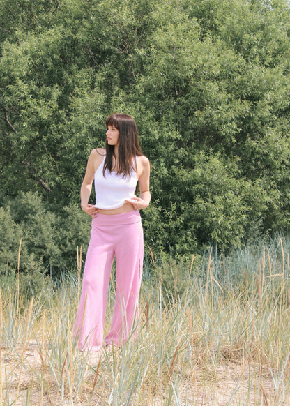 Travel Pants Blush Pink