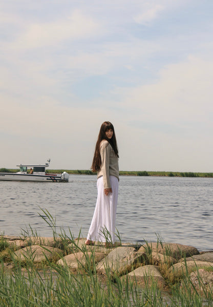 Travel Sweater Cappuccino